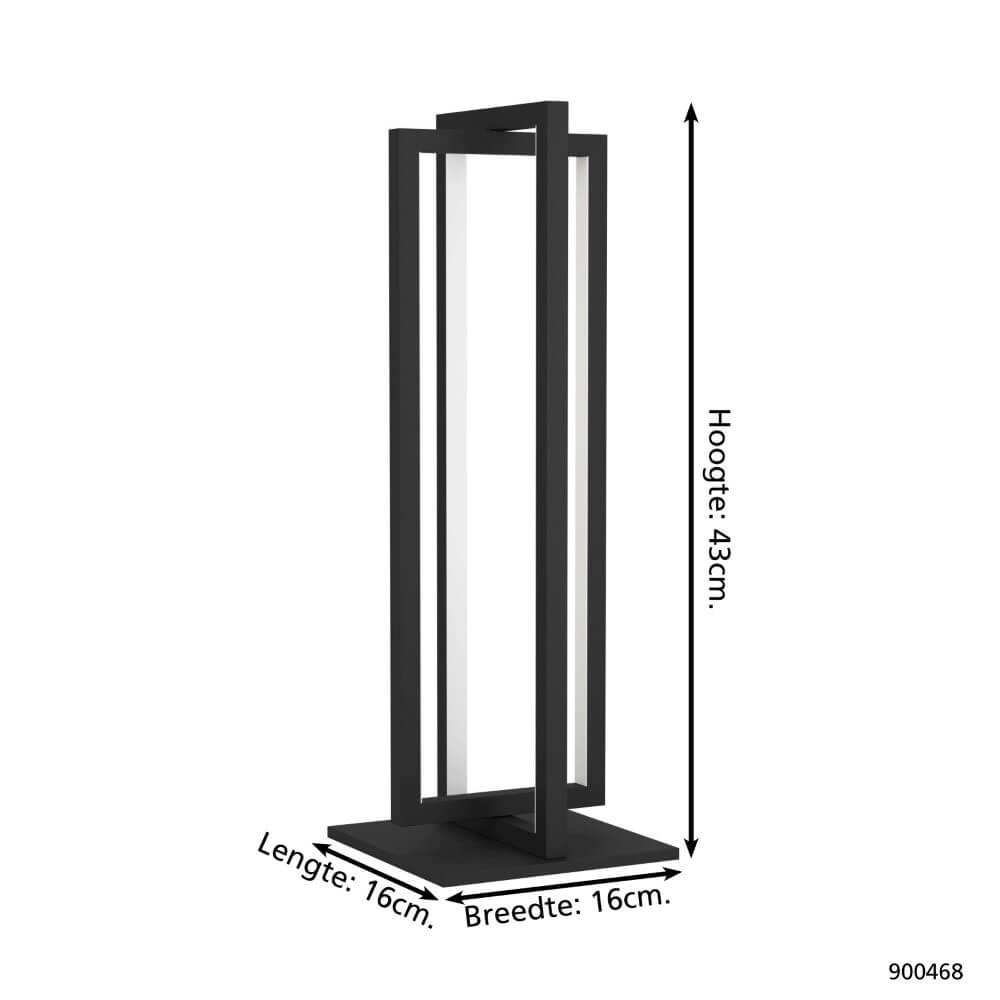 LED table lamp Siberia black Eglo 9008606244072