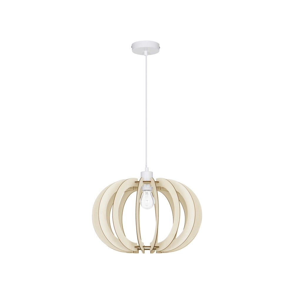 Wooden pendant lamp Ottoline light Ø 40cm Lyora 5212017436191