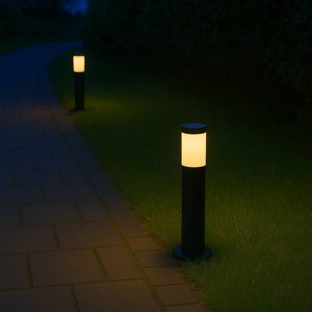 Standing outdoor lamp black Manila 45cm - black Lyora 5903002033838