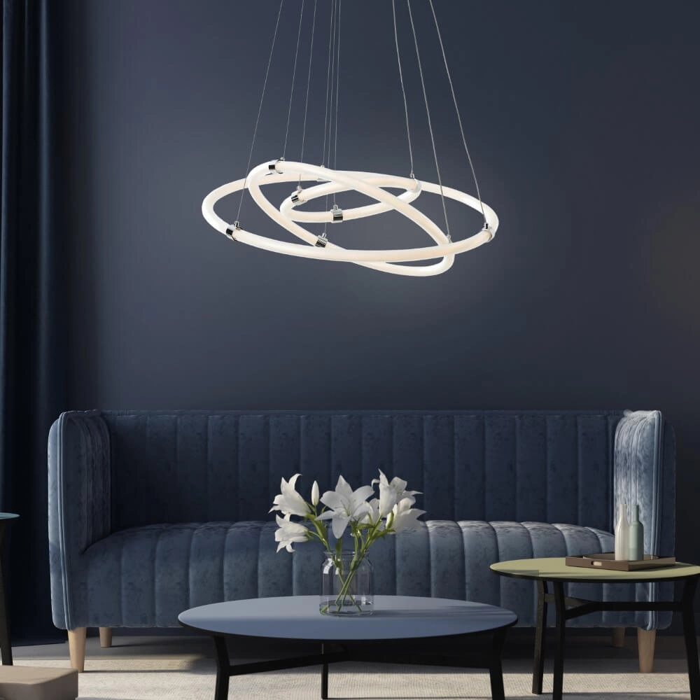 Design pendant lamp Poolen Ø 150cm Brilliant 4004353421686