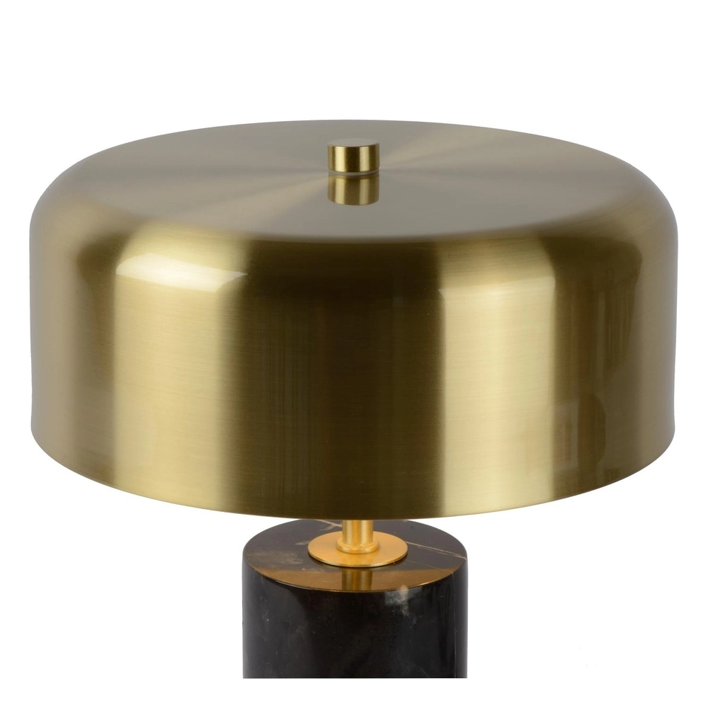 Table lamp Mirasol black with gold Lucide 5411212343390