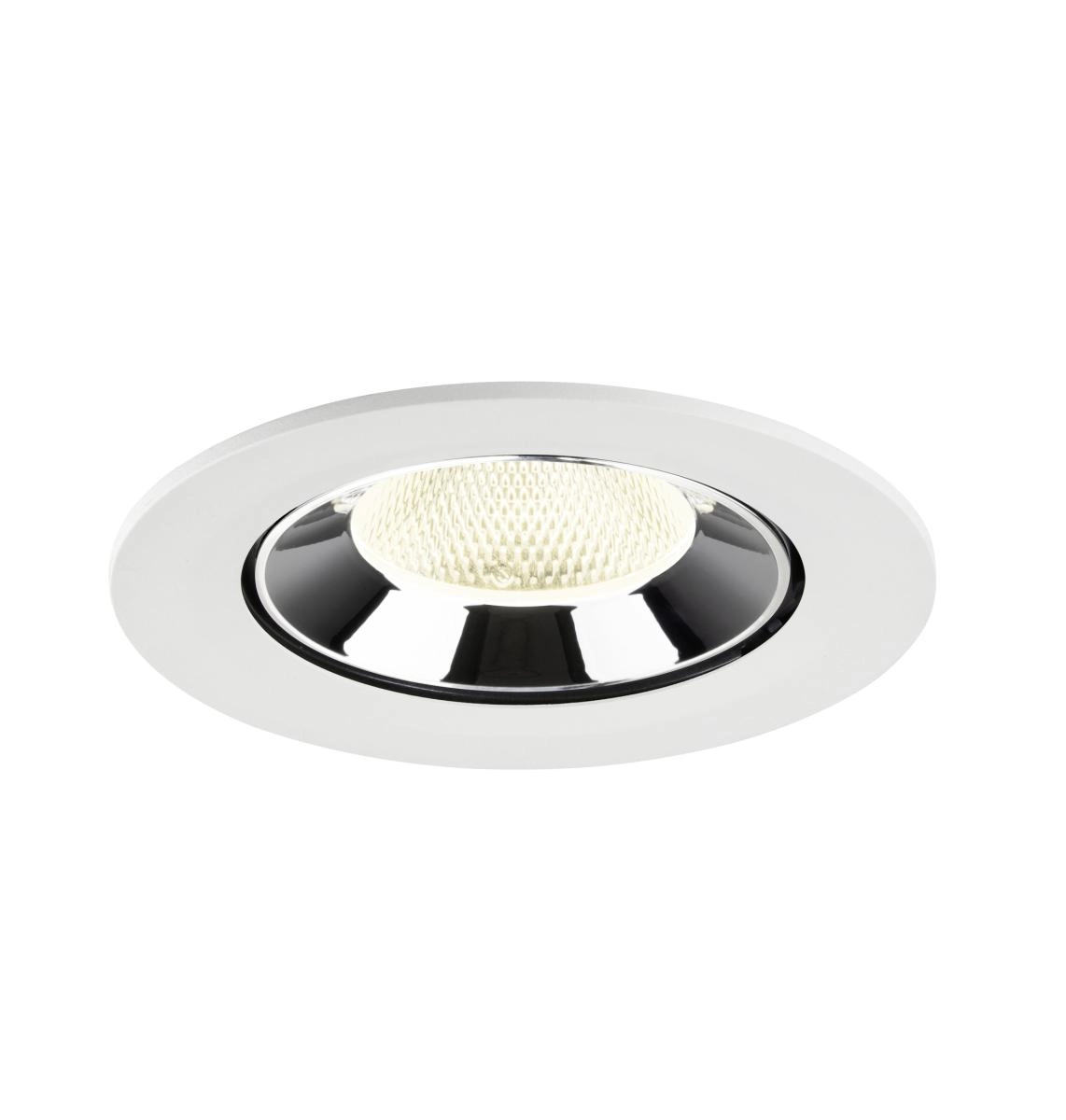 Recessed spotlight Numinos Gimble L white/chrome 4000K - 20deg SLV 4024163310048