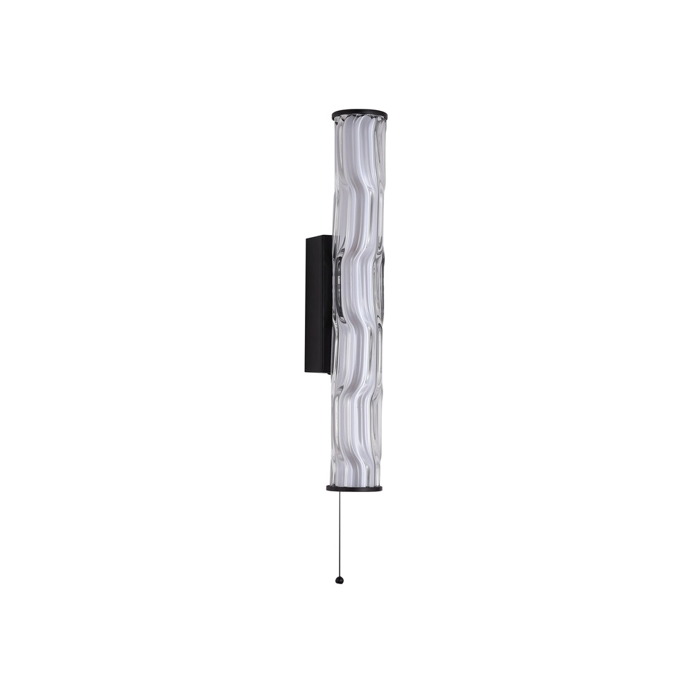 Wall lamp Vibrate black 43cm Searchlight 5053423302119