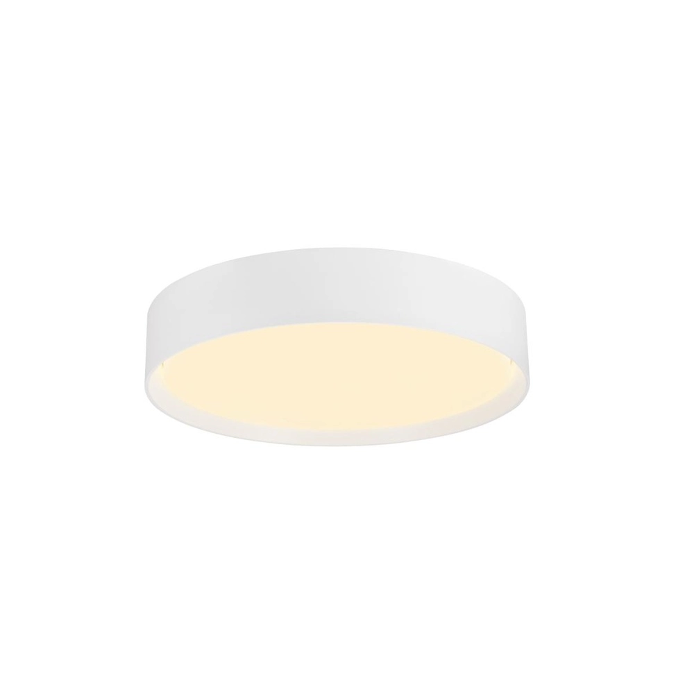 Ceiling lamp Decona Ø 30cm white - 2700K/3000K sensor