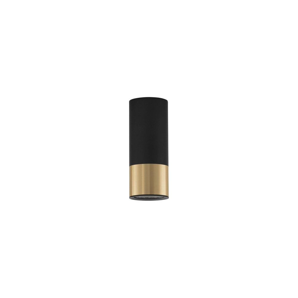 Ceiling spotlight Picto 15cm black with gold Lyora 5212017430366