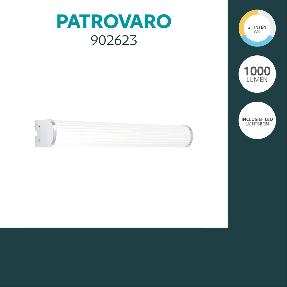 Mirror lamp Patrovaro 35cm chrome Eglo 9008606391998