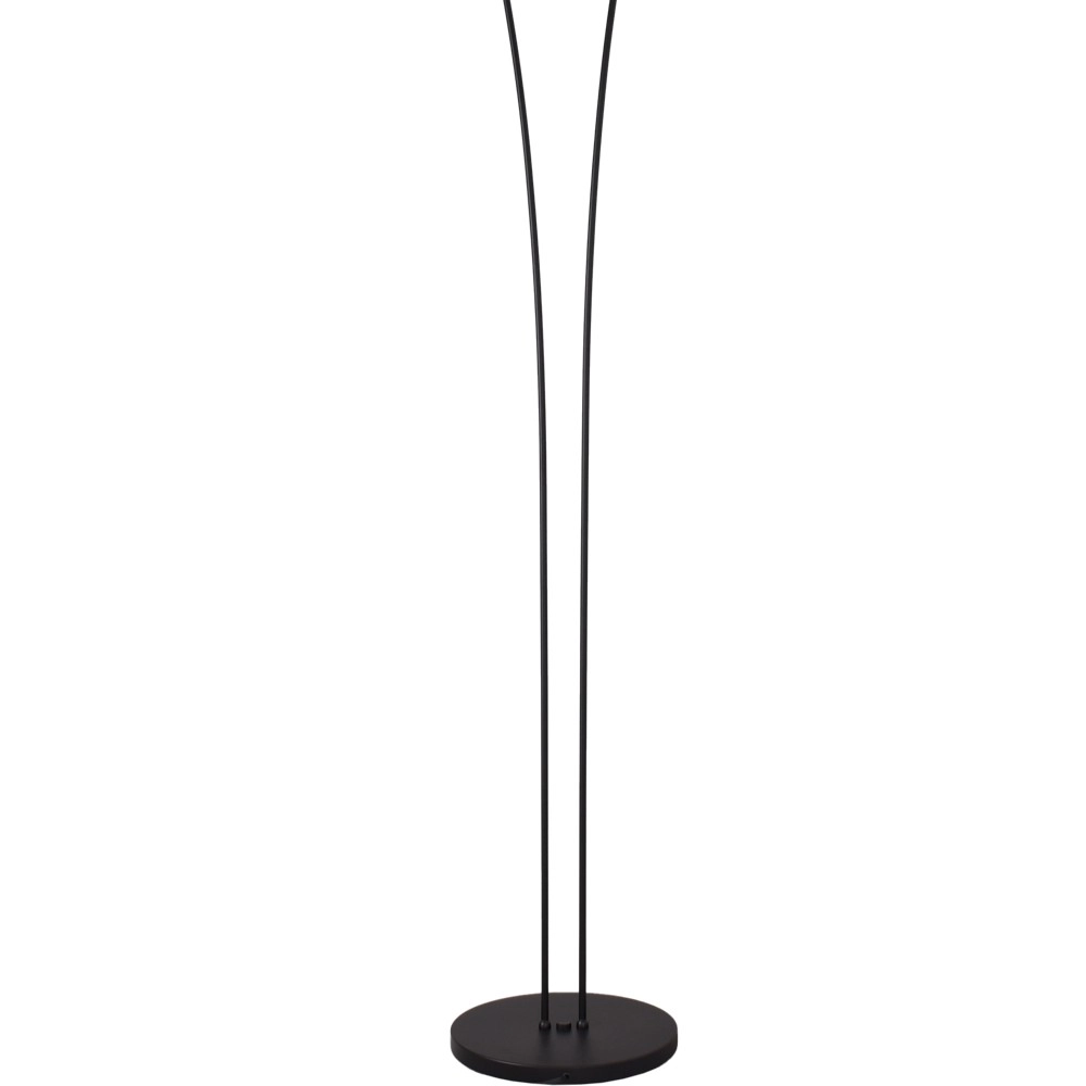 2-light floor lamp Ceppo black with gold Masterlight 8718121348032