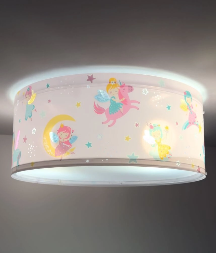 Ceiling lamp Fairy Dreams Ø 33cm - pink Dalber 8420406003221