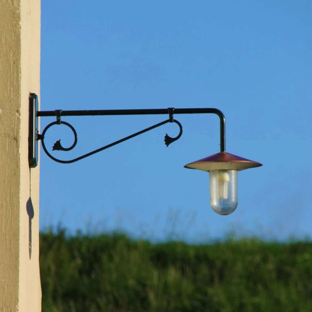 Rustic outdoor lamp Louvre black KS Verlichting 8714732725149