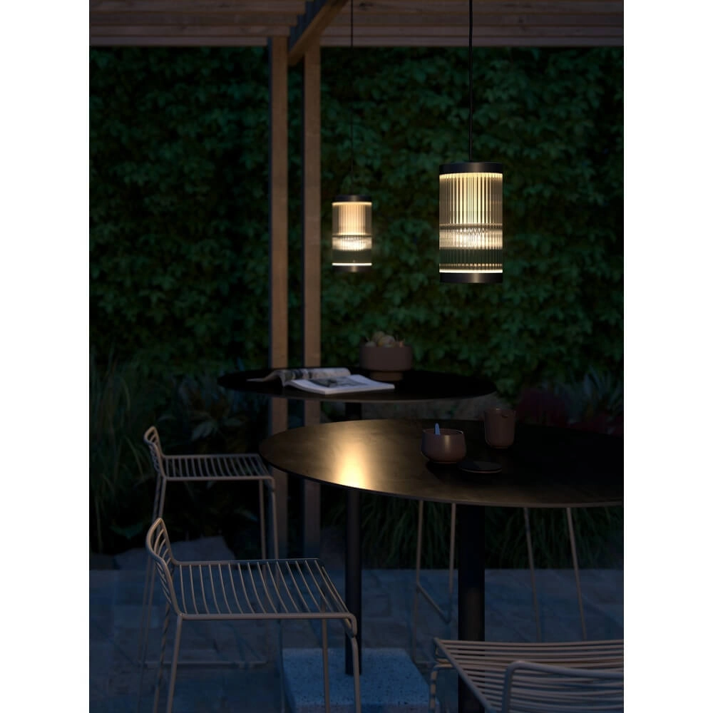 Glass pendant lamp Coupar black Nordlux 5704924010576