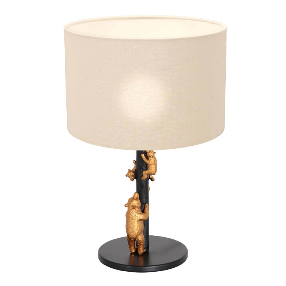 Design table lamp Animaux with sand linen hood Steinhauer 8712746151886