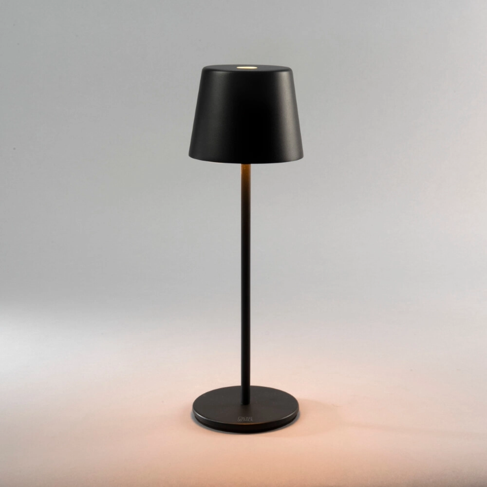 Rechargeable table lamp Vence black KonstSmide 7318307888751