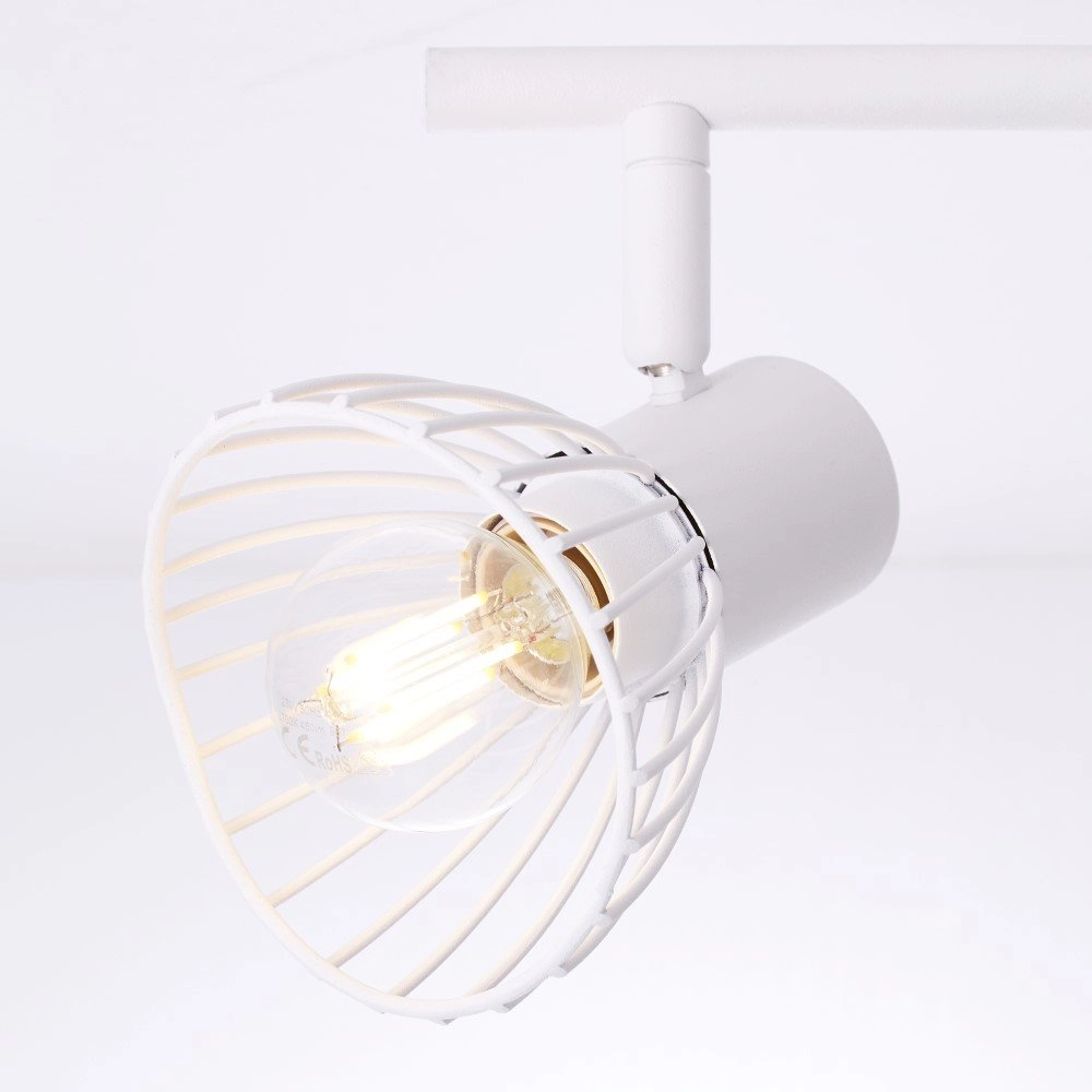 White ceiling lamp Elhi Brilliant 4004353330773