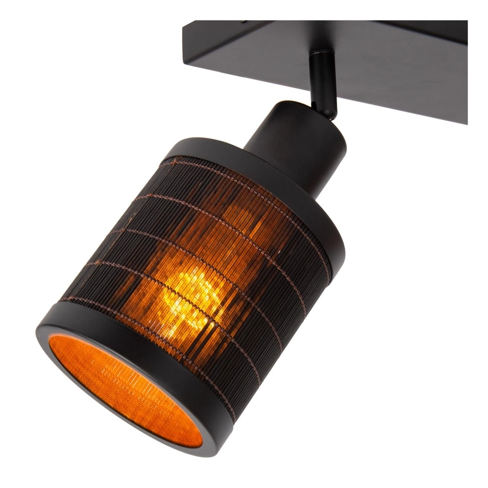 Ceiling lamp Tagalog Double Black Lucide 5411212211675