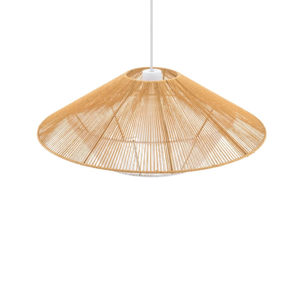 Rattan pendant lamp Japandi M Ø 60cm Lyora 5903139111577