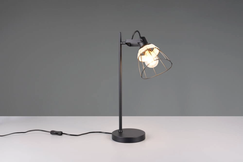 Black table lamp Jerome design Trio 4017807637724