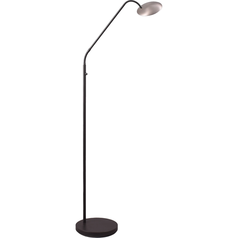 Flex reading lamp Scala black with nickel