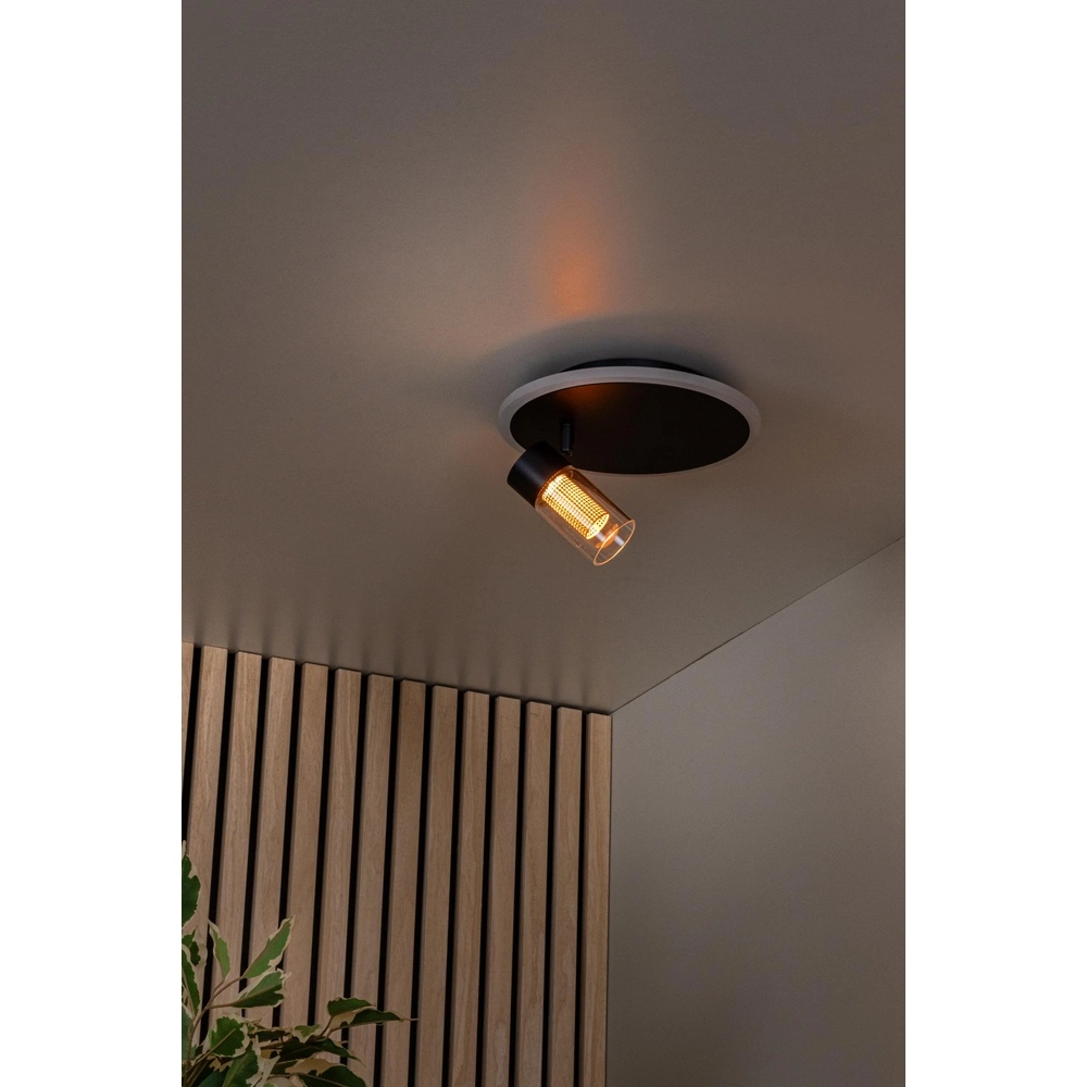 Sleek ceiling lamp Everina Ø 23cm Lucide 5411212011039