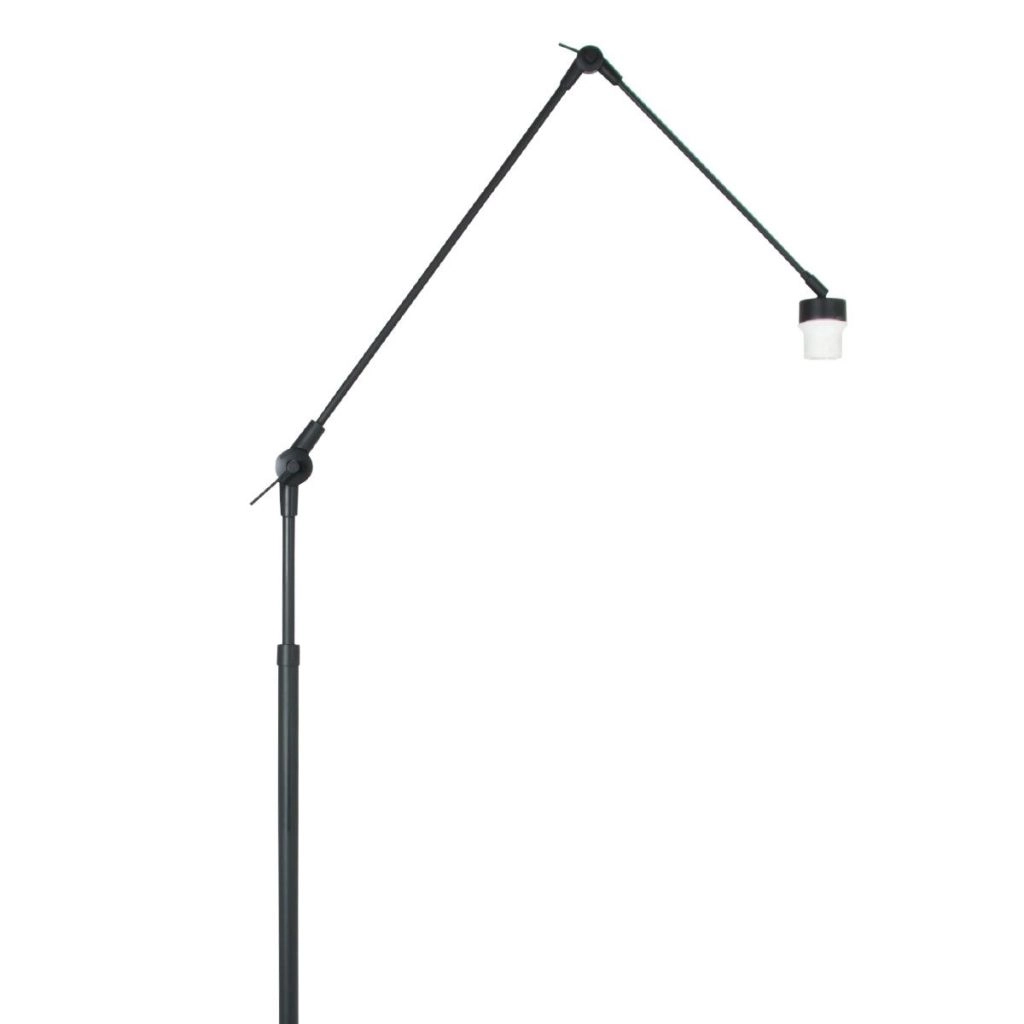 Black floor lamp Prestige Chic with cork cap Ø40cm Steinhauer 8712746180527