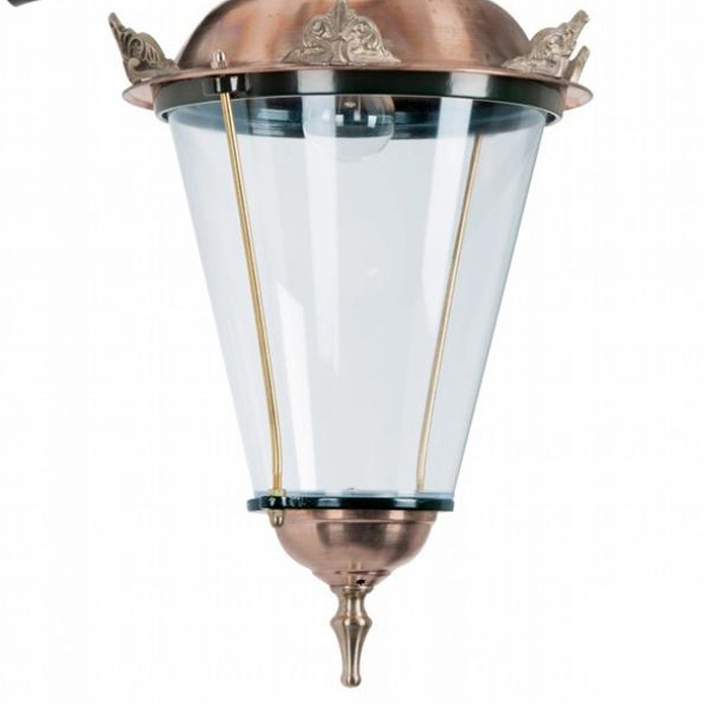 Nostalgic outdoor lamp Volendam 3 with crowns - black KS Verlichting 8714732130844