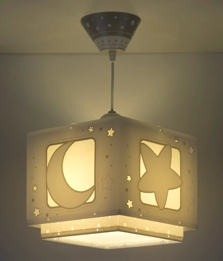 Children's room pendant lamp Moonlight grey Dalber 8420406002866