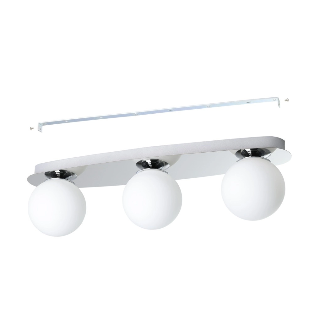 Ceiling lamp Castrovido 3-light chrome Eglo 9008606360734
