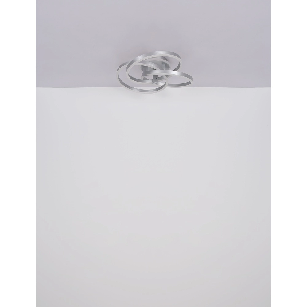 Stainless Steel Ceiling Light Herwig Design Globo 9007371458448