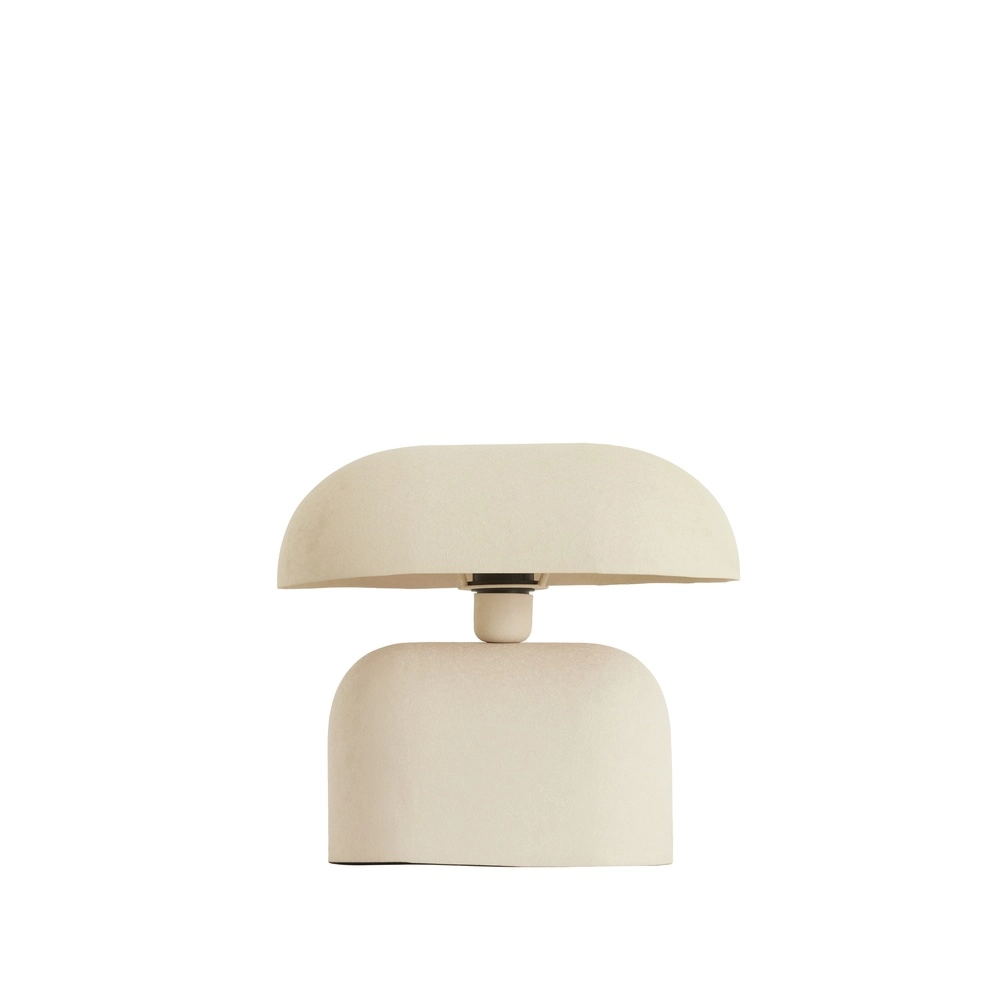 Table lamp Todd oval - matte cream