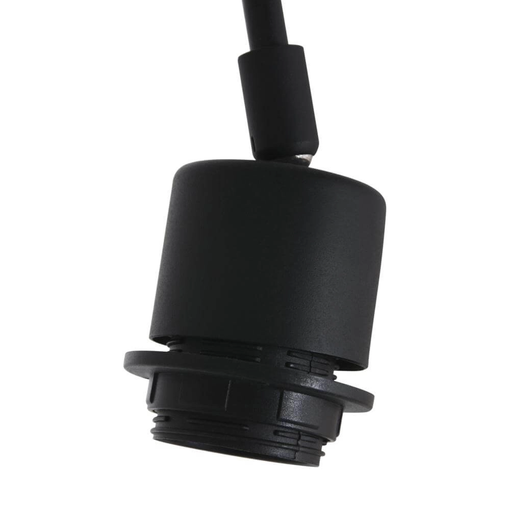 Wall lamp Elegant Classy black with bamboo Steinhauer 8712746171983
