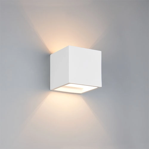 Design wall lamp Dadi plaster - white