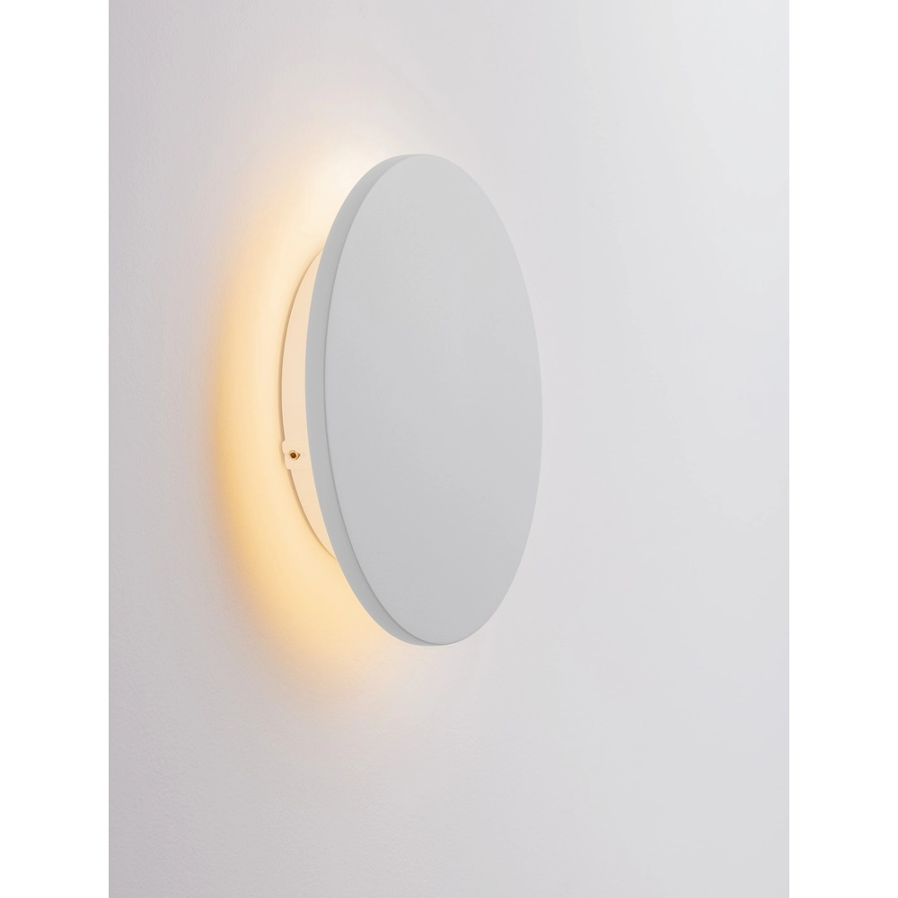Round wall lamp Copper white Ø 18cm Lyora 5212017447333