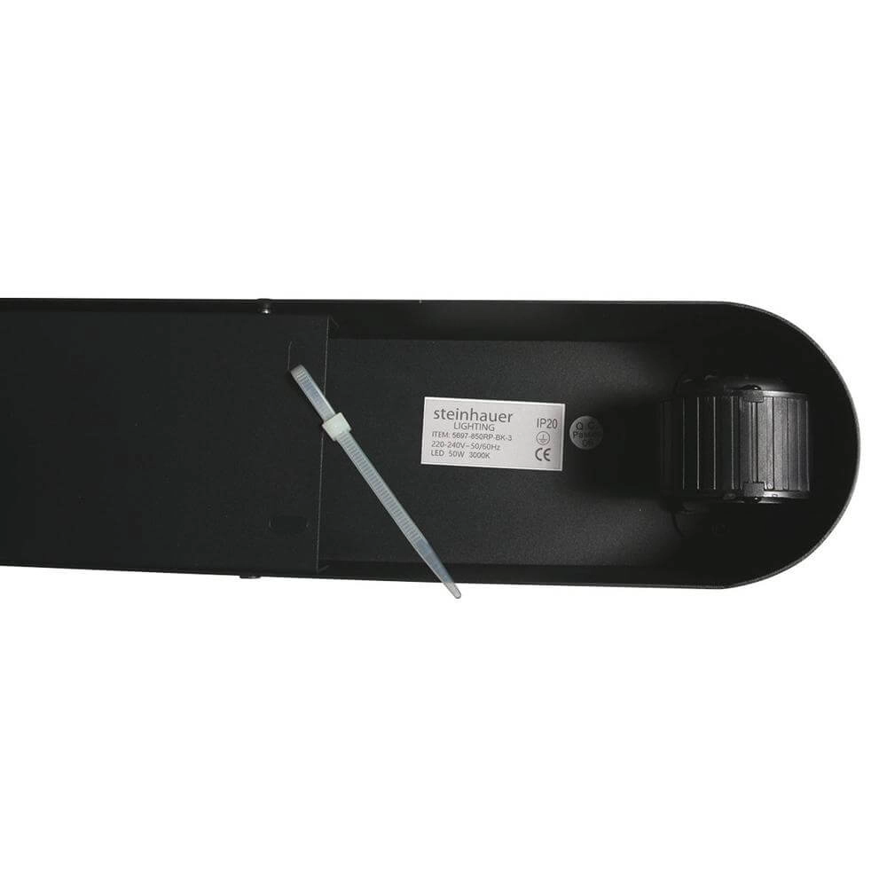 Modern pendant lamp Mykty black Steinhauer 8712746178210