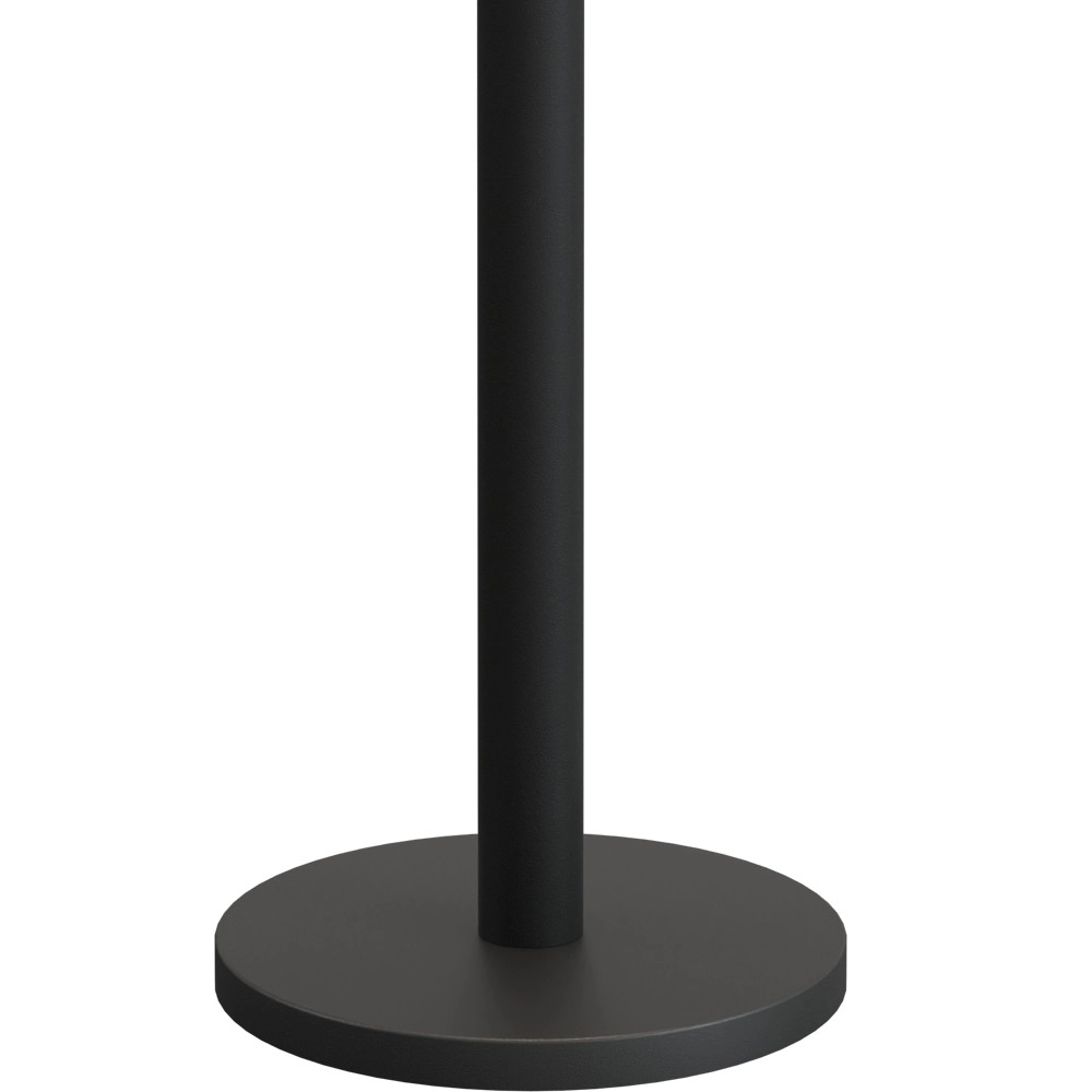 Floor lamp Lisbourg Black with tan beige hood Masterlight