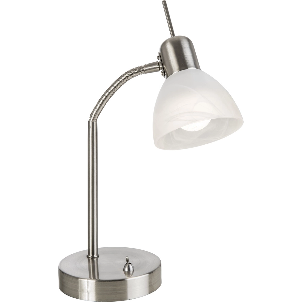 Classic desk lamp Daytona nickel