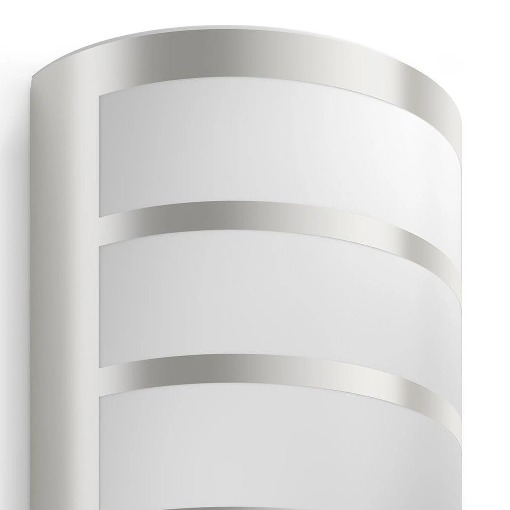 Outdoor lamp stainless steel Python with sensor Philips 8718696131657