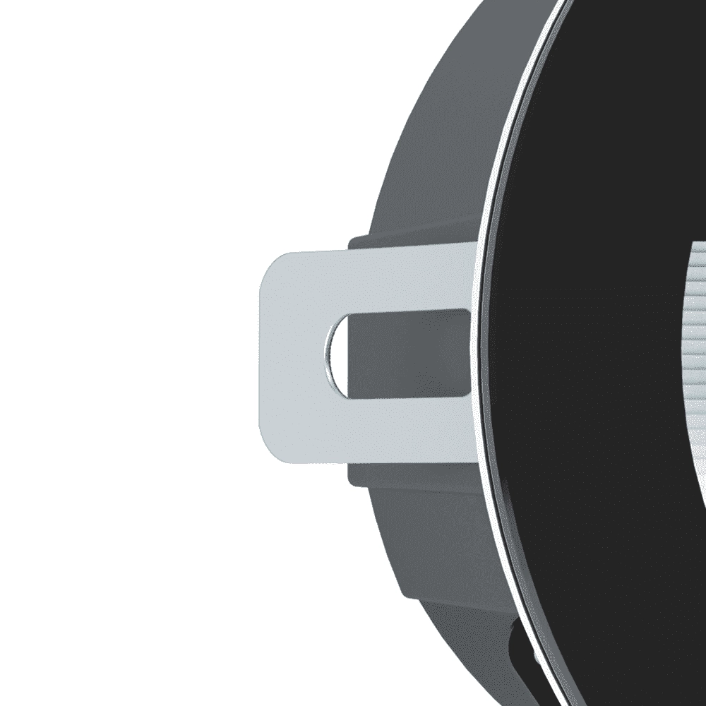 LED recessed lamp Aracena Round Downlight black Eglo 9002759995768