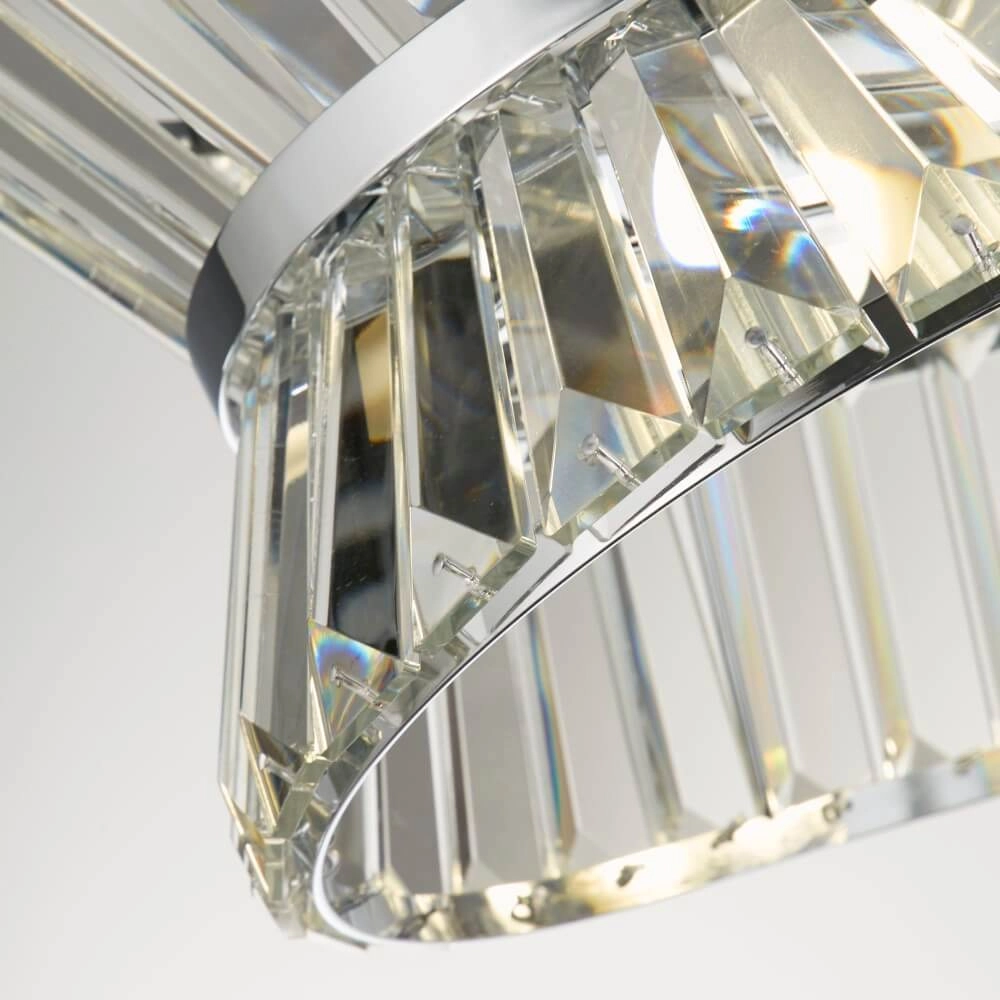 Design pendant lamp Uptown chromium Searchlight 5053423243993