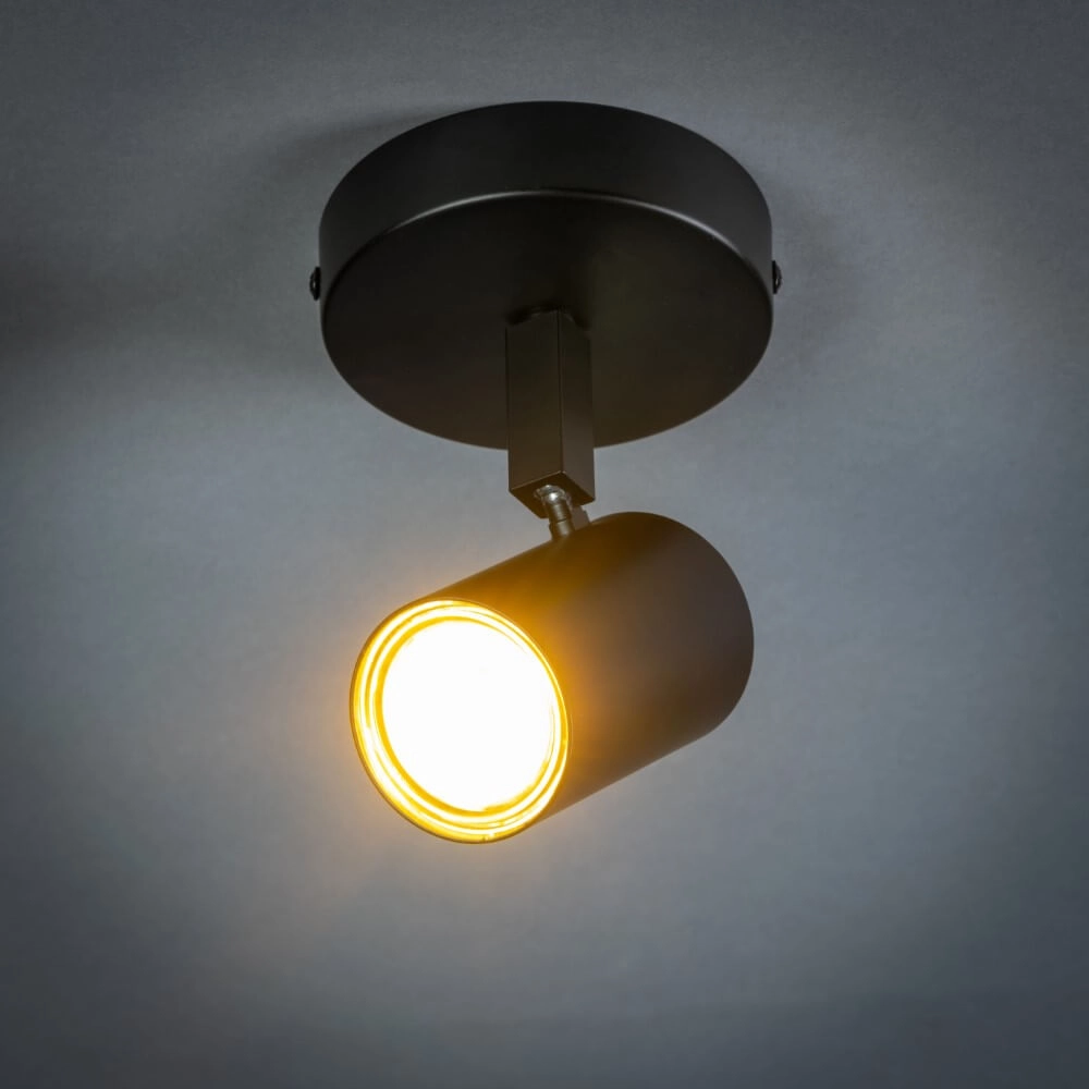 Single surface-mounted spotlight The Common black ETH 8720195304265