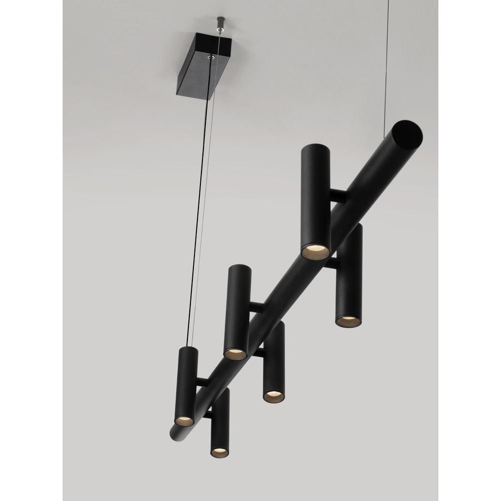 Dining room pendant lamp Avelo Black Lyora 5212063501577