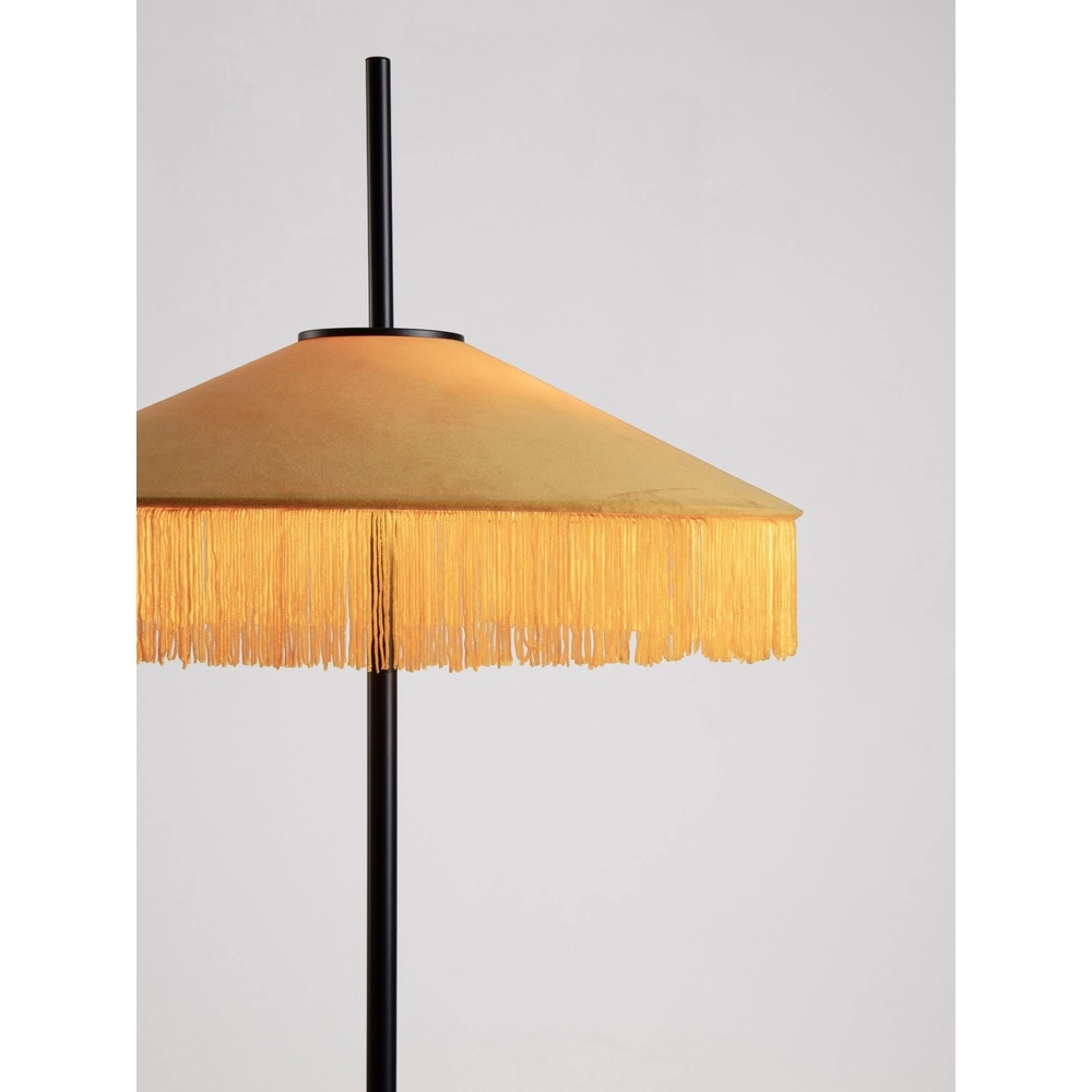 Tiffany Floor Lamp Velvy yellow Lyora 5212017493811