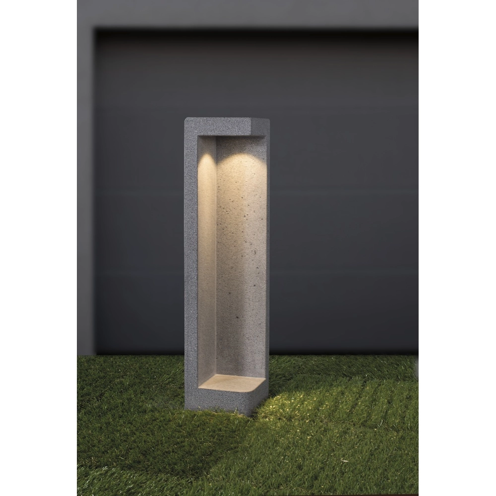 Design garden lamp Grante concrete grey