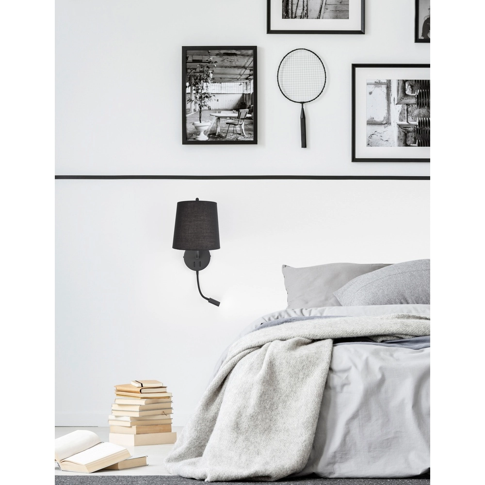 Bedside lamp Sage black Lyora 5212017424051