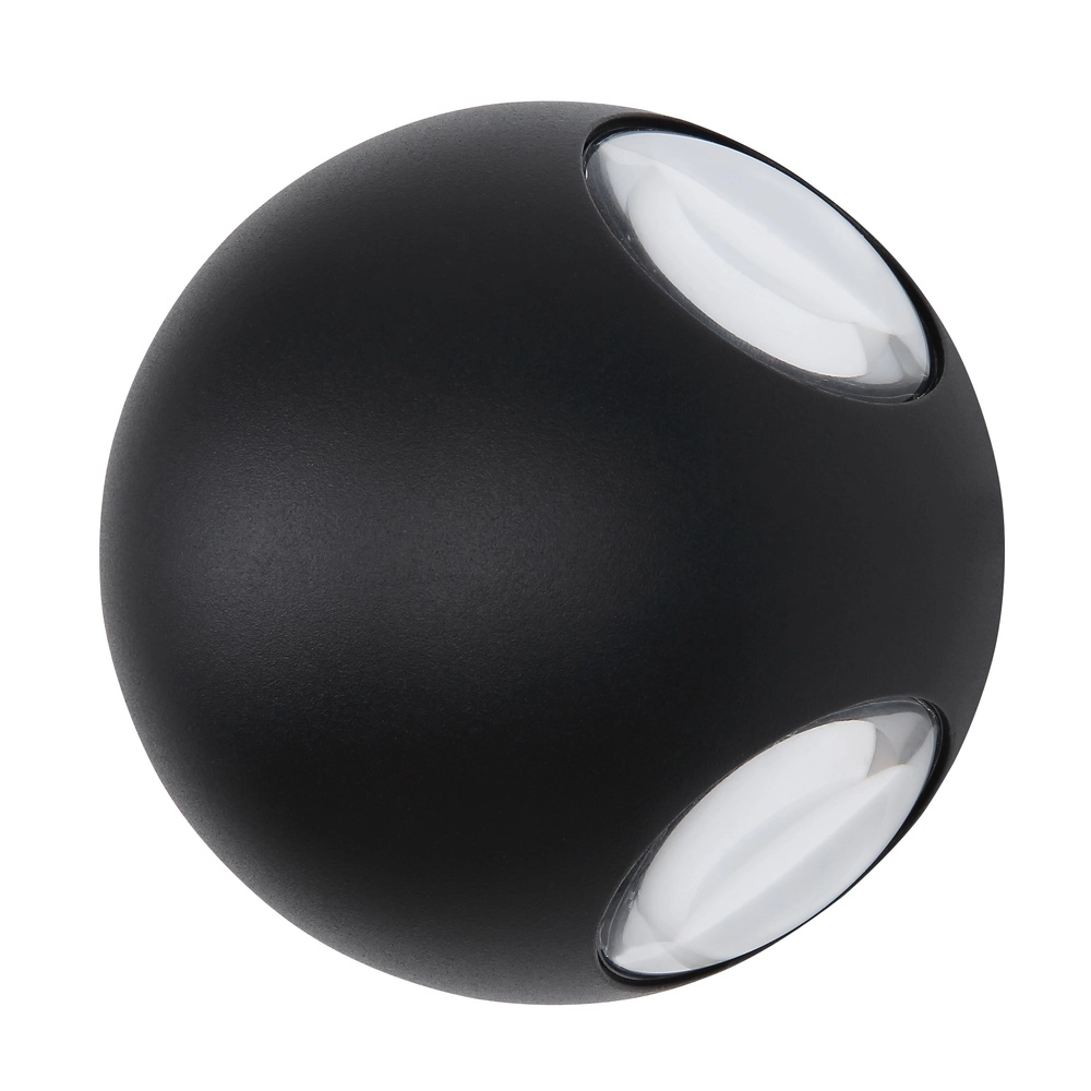 Round wall lamp Slice Black Globo 9007371451036