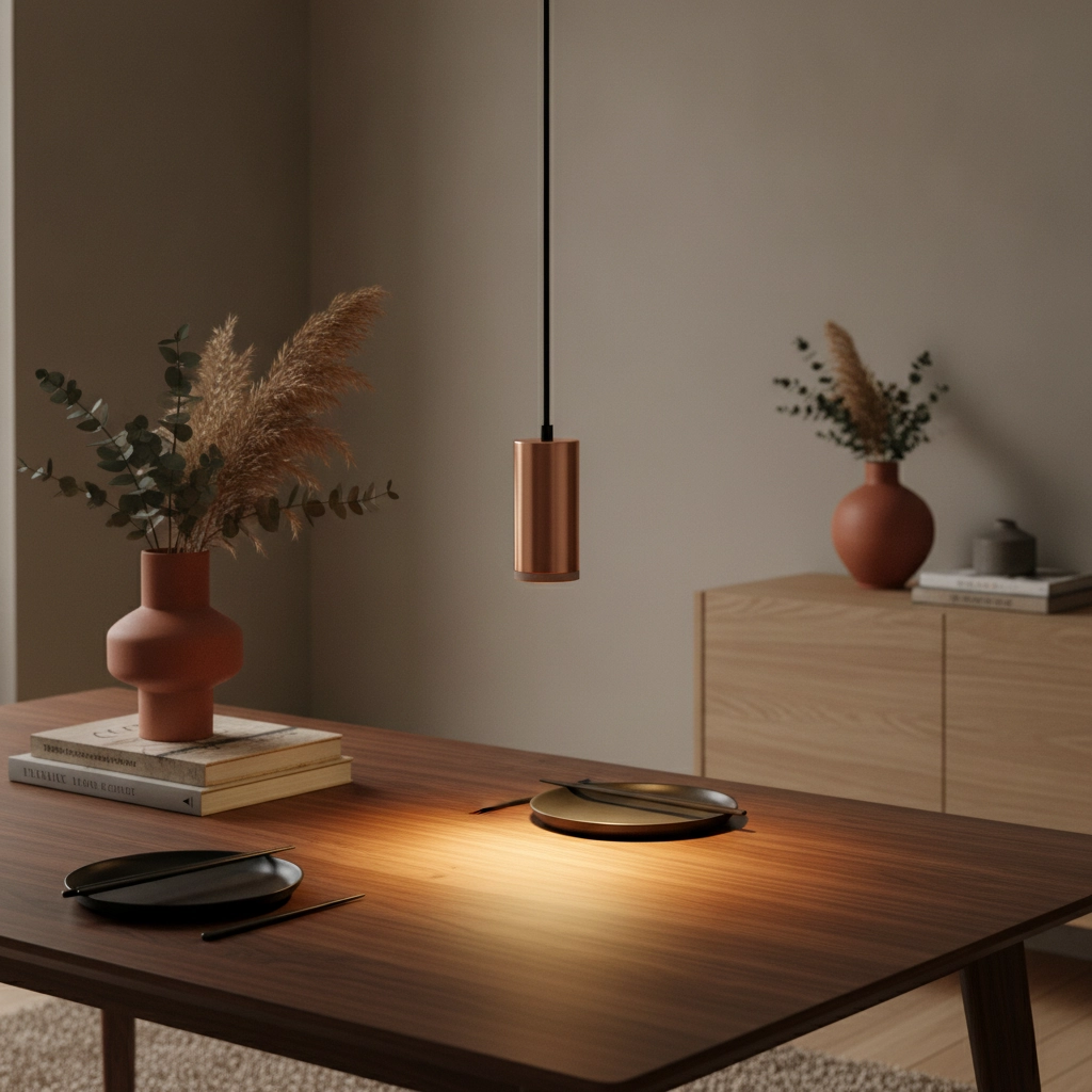 Design pendant lamp Milano Rose Champagne 15cm