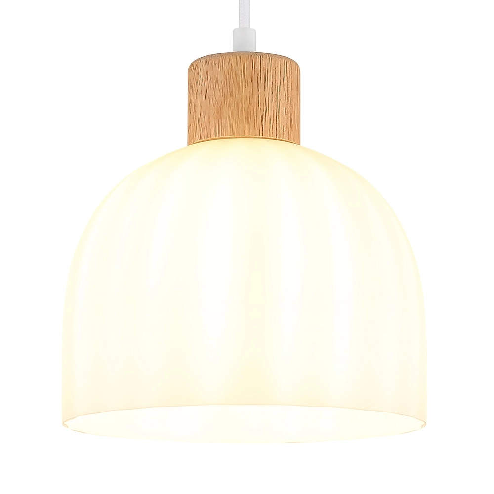 Pendant lamp Swanson white Ø 20cm Globo 9007371586998