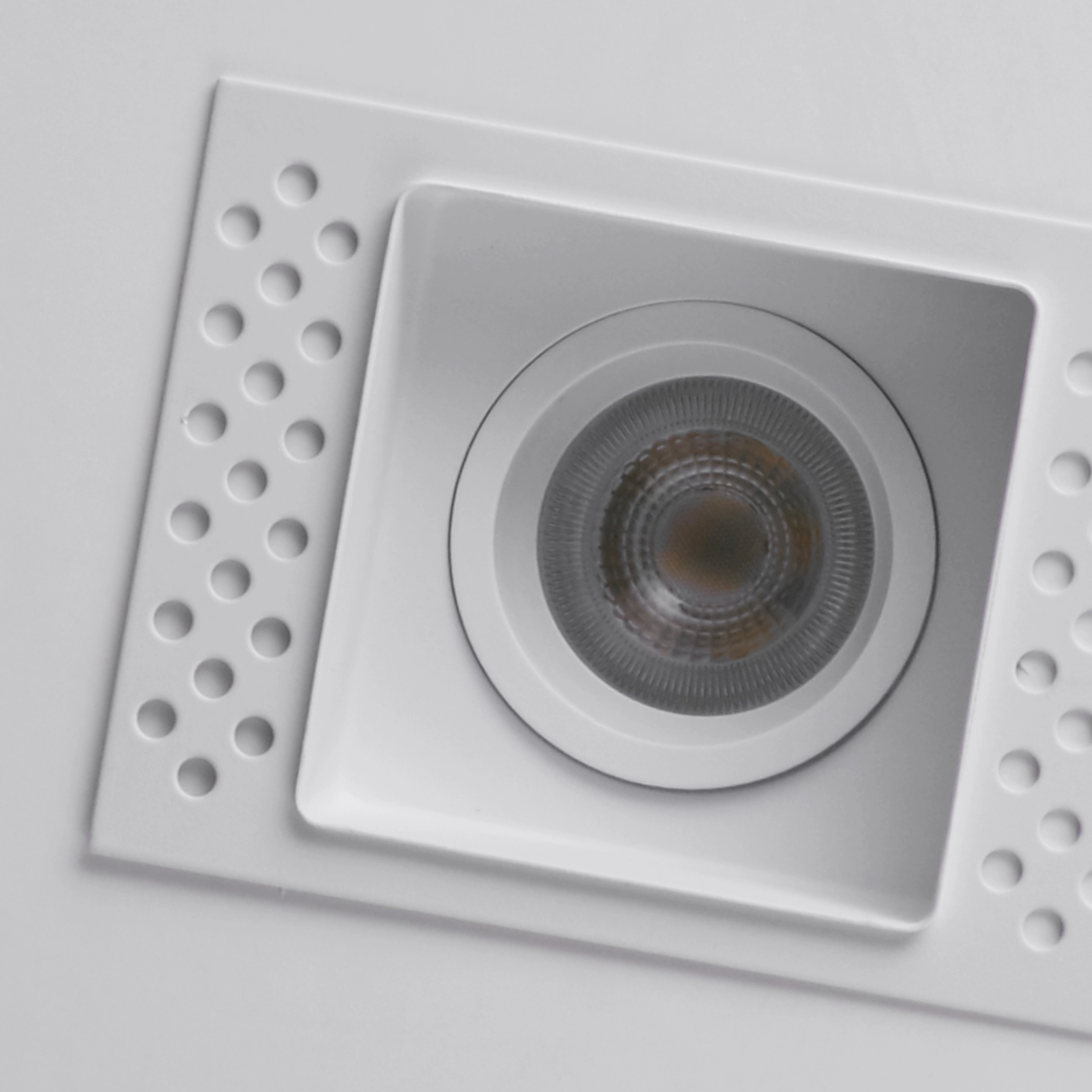 Recessed spotlight Zelda square white Lyora 5053423316208