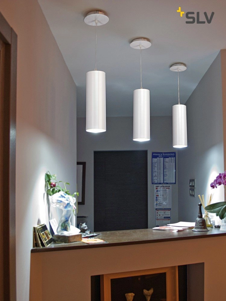 Pendant lamp Enola pendant white SLV 4024163121620