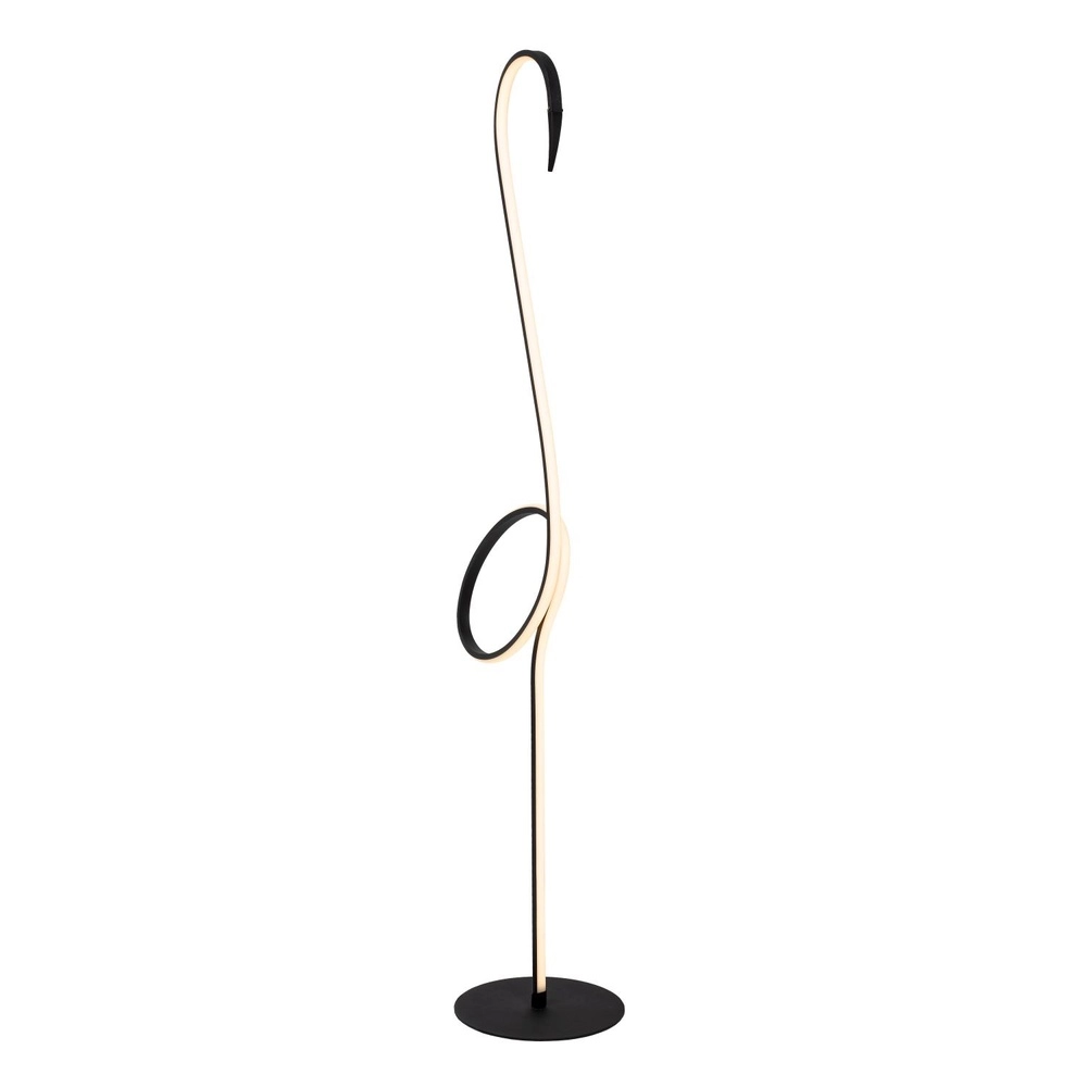 Floor lamp Flamingo Black Lucide 5411212051547