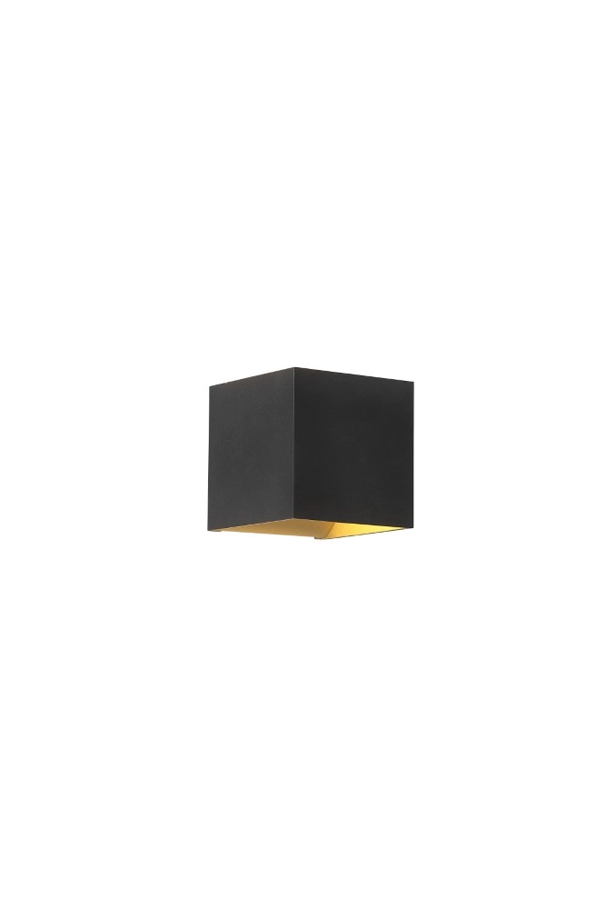 Surface-mounted spot Newton up & down black and gold Searchlight 5053423285092