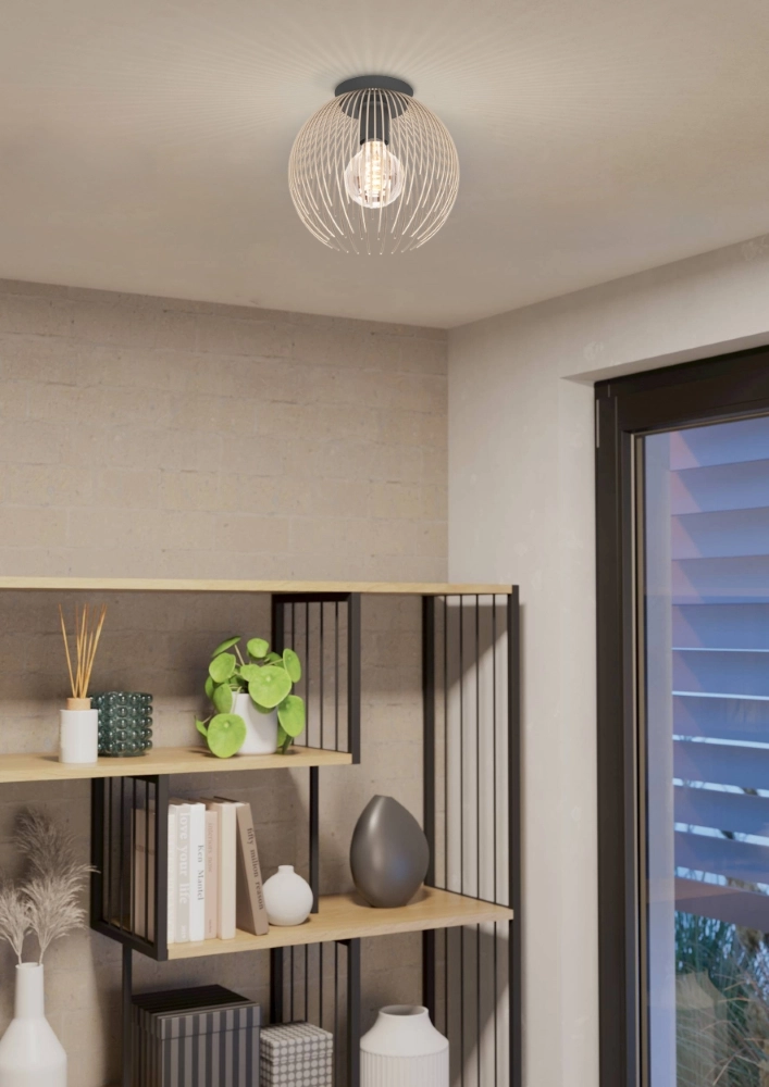 Design ceiling lamp Alhabia Ø 23.5cm sand brown Stars of Light 9008606353088